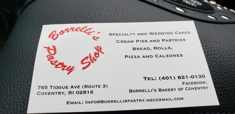 Borrelli's Pastry Shop Menu image 2